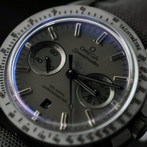 Omega Replica Watch Speedmaster Black Ceramic OM Factory 44mm - Image 6