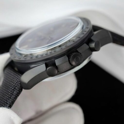 Omega Replica Watch Speedmaster Black Ceramic OM Factory 44mm - Image 8