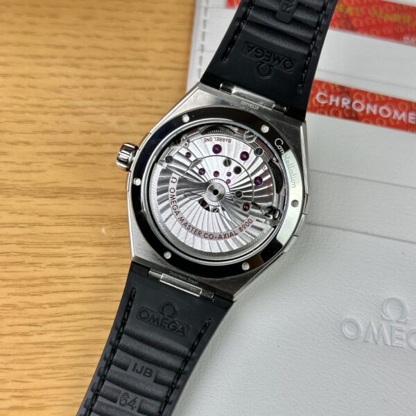 Omega Replica Watch Constellation White Dial Leather Strap 41mm - Image 7