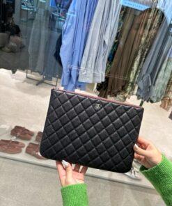 Chanel Women’s Handbag Black Super Quality 28cm