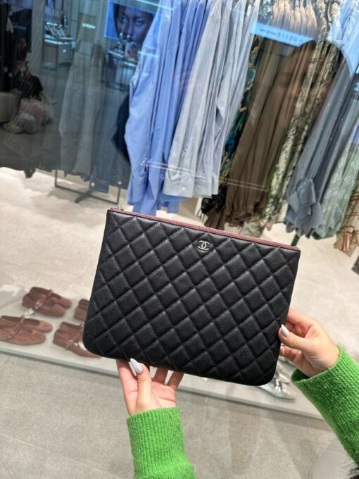 Chanel Women’s Handbag Black Super Quality 28cm