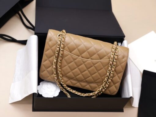 Chanel Classic Replica Handbag 11 Women’s Brown Calfskin 25cm - Image 5
