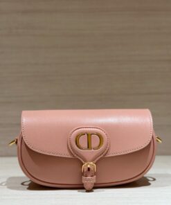Dior Boby Women’s Handbag, Super Quality Pink Cowhide Leather 21x12x5cm