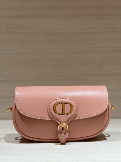 Dior Boby Women’s Handbag, Super Quality Pink Cowhide Leather 21x12x5cm