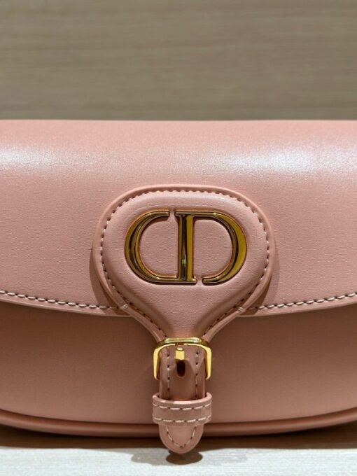 Dior Boby Women’s Handbag, Super Quality Pink Cowhide Leather 21x12x5cm - Image 5