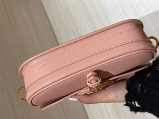Dior Boby Women’s Handbag, Super Quality Pink Cowhide Leather 21x12x5cm - Image 7