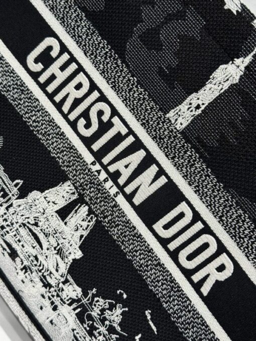 Dior Book Tote Super Premium Women’s Handbag Eiffel Tower Pattern 36.5cm - Image 8