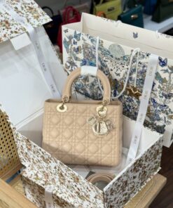 Alternative view of Dior Lady Beige Women’s Handbag Replica 11 High Quality 24cm