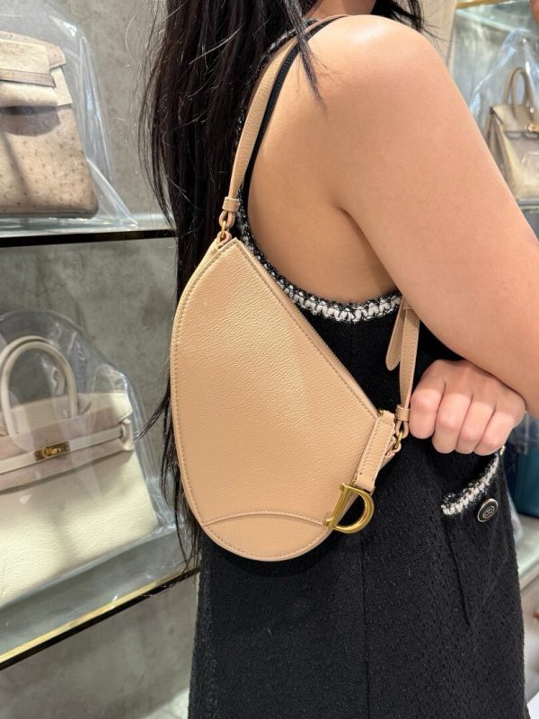 Dior Super Saddle Bag for Women Brown 20x15x4cm - Image 6