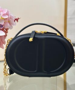 Dior CD Signature Women’s Handbag Black 18x11x6.5cm