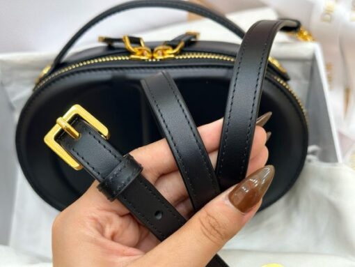 Dior CD Signature Women’s Handbag Black 18x11x6.5cm - Image 10