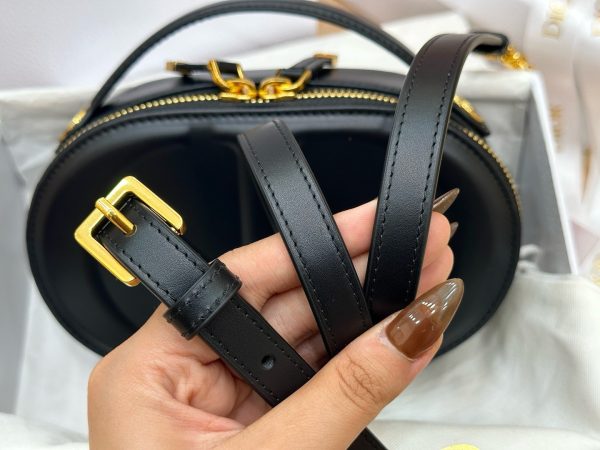 Dior CD Signature Women’s Handbag Black 18x11x6.5cm - Image 10