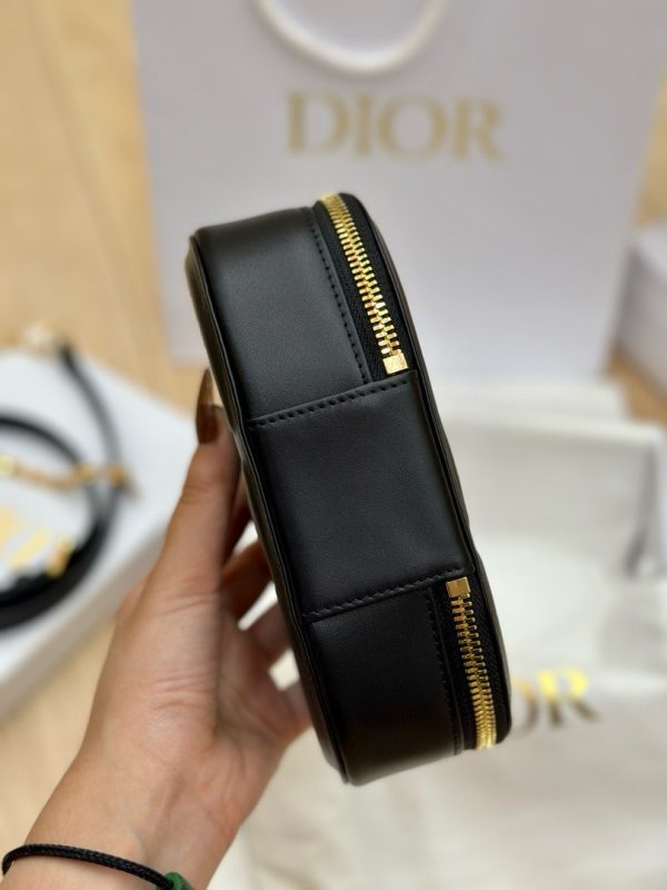 Dior CD Signature Women’s Handbag Black 18x11x6.5cm - Image 8
