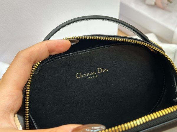 Dior CD Signature Women’s Handbag Black 18x11x6.5cm - Image 9