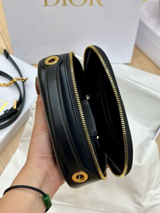 Dior CD Signature Women’s Handbag Black 18x11x6.5cm - Image 7