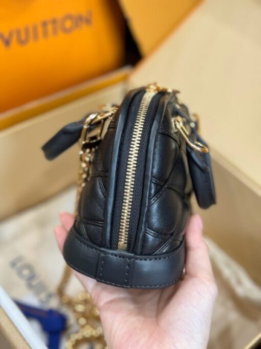 Louis Vuitton Alma Super High Quality Women’s Handbag Black 18x12x8cm - Image 6