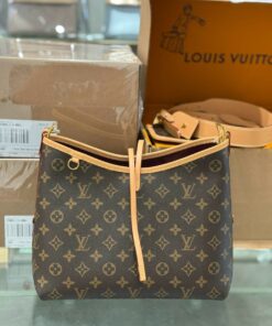Louis Vuitton Carryall MM Monogram Super Quality Handbag 29x14x12cm