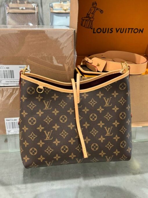 Louis Vuitton Carryall MM Monogram Super Quality Handbag 29x14x12cm - Image 3