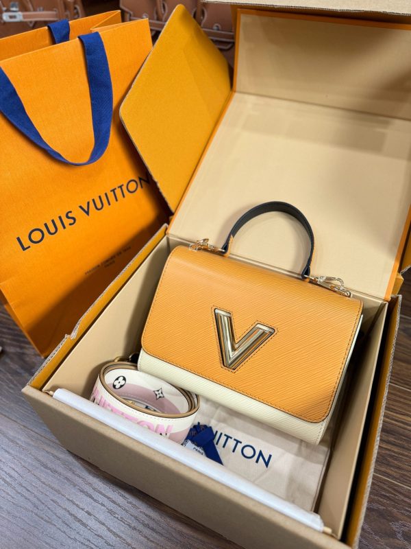 Louis Vuitton LV Twist Super Premium Women’s Cowhide Handbag 23x17x9.5cm - Image 2