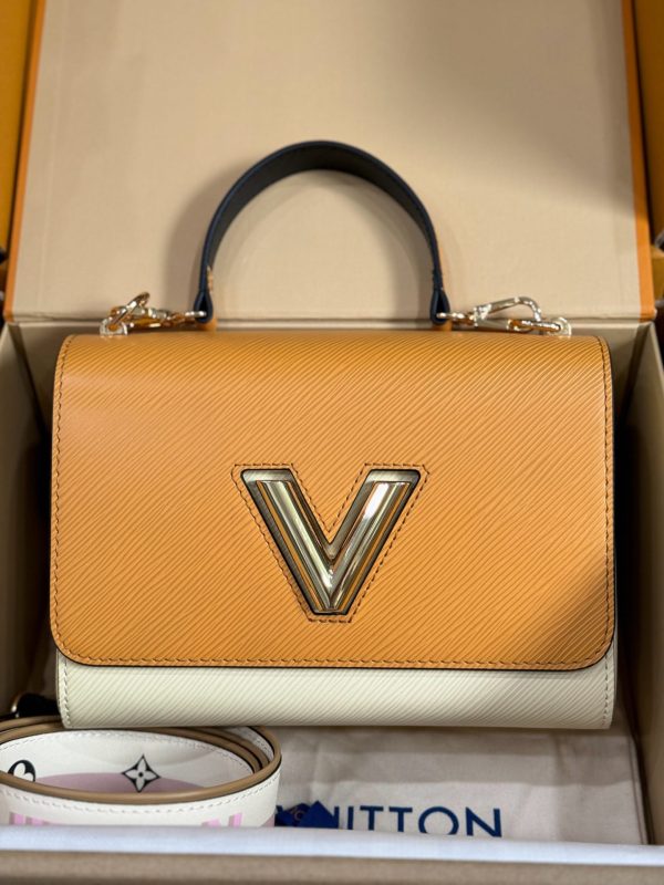 Louis Vuitton LV Twist Super Premium Women’s Cowhide Handbag 23x17x9.5cm - Image 3