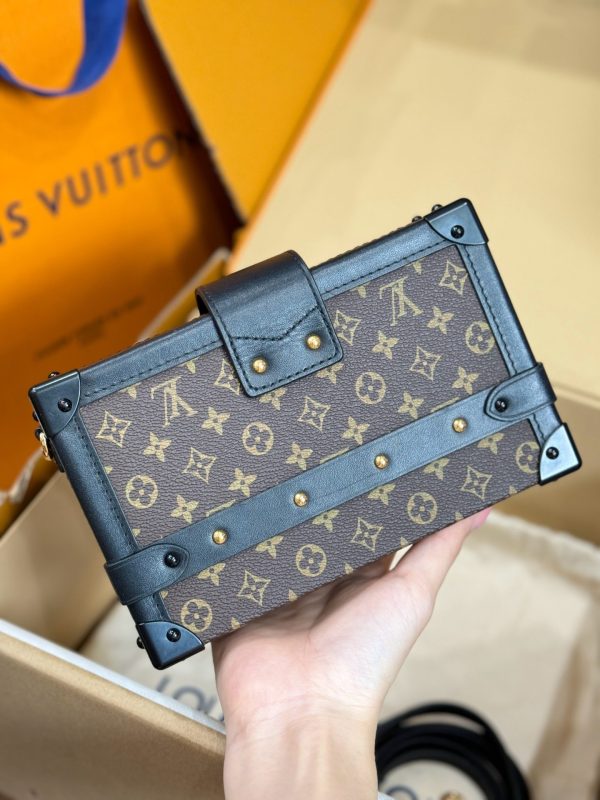 Louis Vuitton Petite Malle Super High Quality Women’s Boxy Handbag 20x12x5cm - Image 5