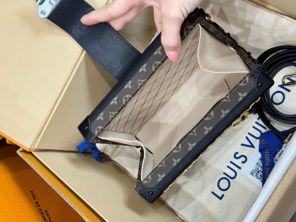 Louis Vuitton Petite Malle Super High Quality Women’s Boxy Handbag 20x12x5cm - Image 9