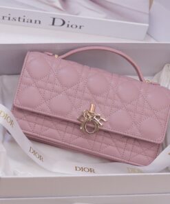 Dior Woc Women’s Handbag Pink Super Quality 21×11.5×4.5cm