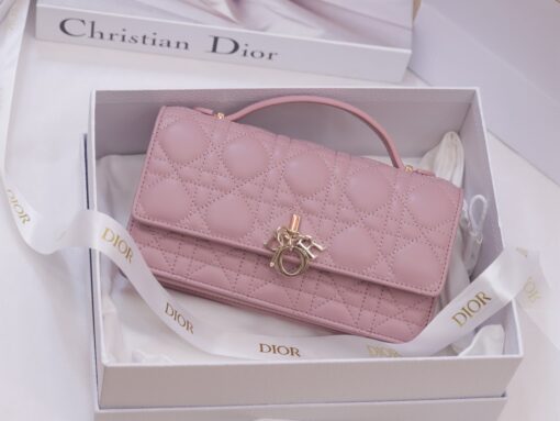 Dior Woc Women’s Handbag Pink Super Quality 21×11.5×4.5cm