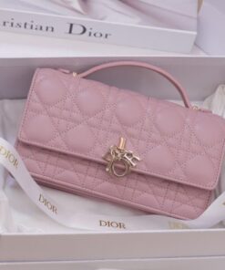Alternative view of Dior Woc Women’s Handbag Pink Super Quality 21×11.5×4.5cm