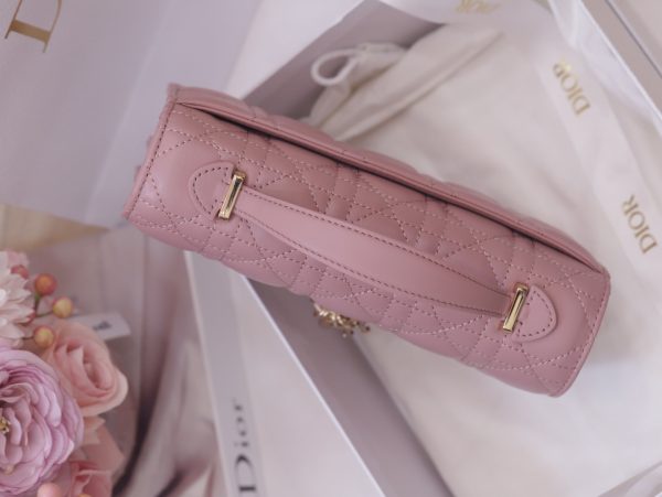Dior Woc Women’s Handbag Pink Super Quality 21×11.5×4.5cm - Image 5