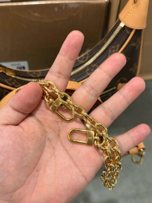 Louis Vuitton LV Loop Monogram Women’s Handbag Super Quality 23x13x6cm - Image 11
