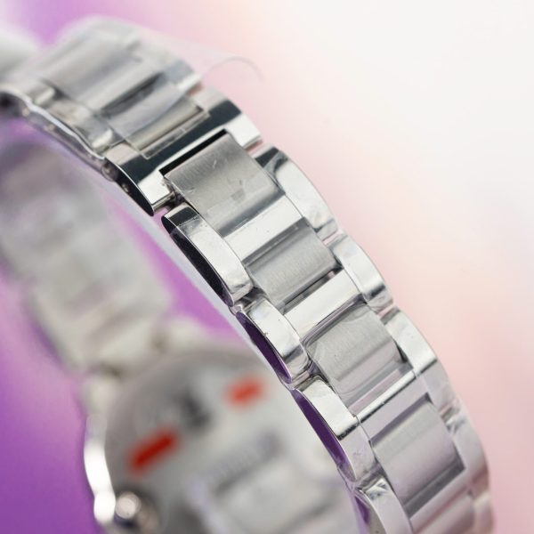 Cartier Ballon Bleu Women’s Replica Watch Swiss Quartz Movement Metal Strap 28mm - Image 11