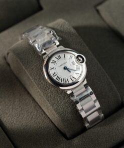 Cartier Ballon Bleu Women’s Replica Watch Swiss Quartz Movement Metal Strap 28mm