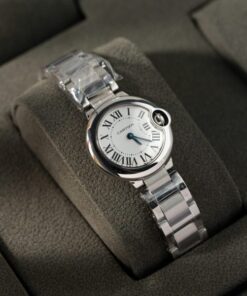 Alternative view of Cartier Ballon Bleu Women’s Replica Watch Swiss Quartz Movement Metal Strap 28mm