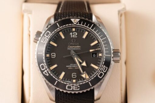 Omega Replica Watch Planet Ocean 600M Dial Black VS Factory 43.5mm - Image 5