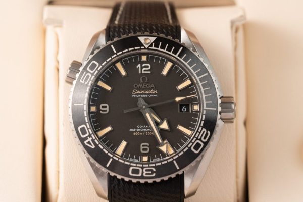 Omega Replica Watch Planet Ocean 600M Dial Black VS Factory 43.5mm - Image 5