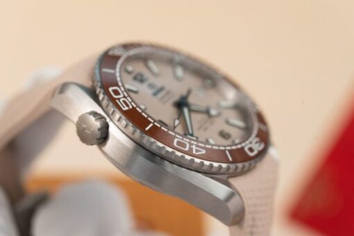 Omega Best Replica Watches Planet Ocean 600M Dial Light Pink VS Factory 43.5mm - Image 7