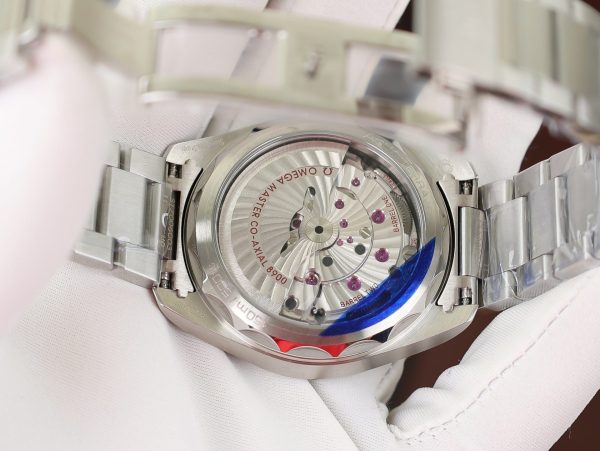 Omega Replica Watch Planet Ocean Metal Strap Dial Black VS Factory 43.5mm - Image 8