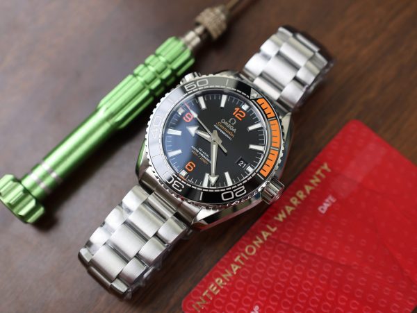 Omega Replica Watch Planet Ocean Metal Strap Dial Black VS Factory 43.5mm - Image 4