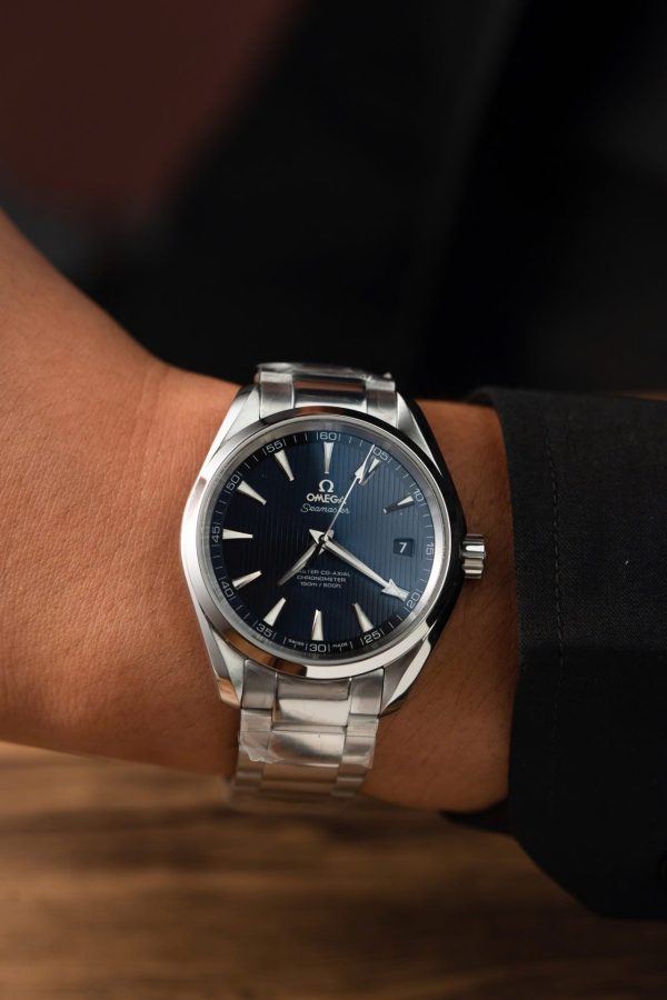 Omega Seamaster Aqua Terra Replica Watch Black Dial VS Factory 41mm - Image 8