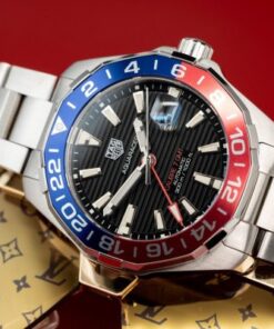 Alternative view of Tag Heuer Best Replica Watch Aquaracer Black Dial Metal Wire 43mm