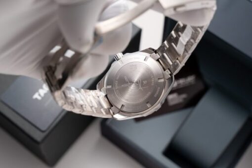 Tag Heuer Fake Watch Aquaracer Henrik Lundqvist Blue Dial 43mm - Image 9
