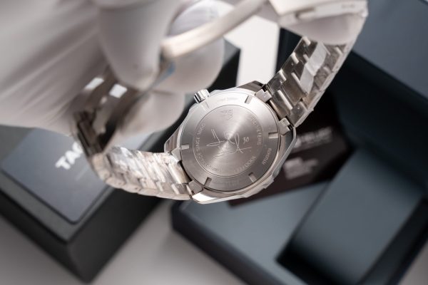 Tag Heuer Fake Watch Aquaracer Henrik Lundqvist Blue Dial 43mm - Image 9