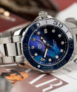 Tag Heuer Replica Watches WAY131L.BA0748 Mother Of Pearl Dial Blue 43mm