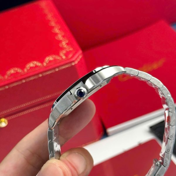 Cartier Santos WSSA0064 Replica Watch Brown Dial BV Factory 39.8mm - Image 4