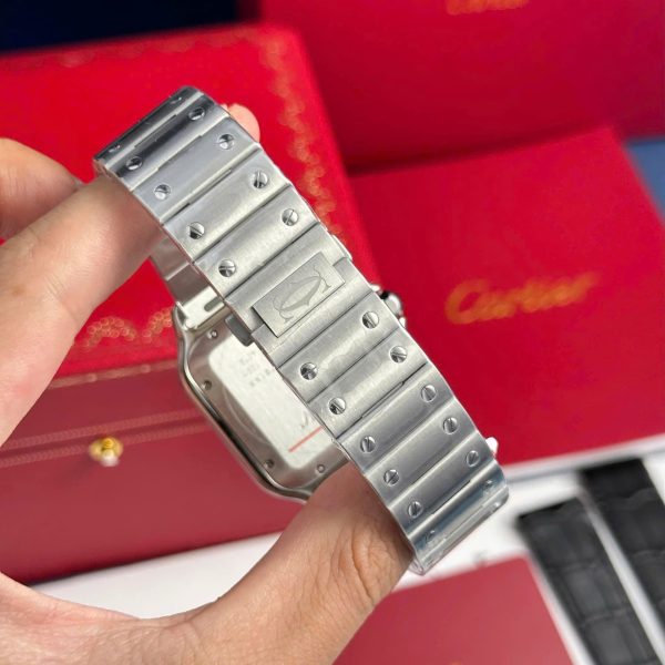 Cartier Santos WSSA0064 Replica Watch Brown Dial BV Factory 39.8mm - Image 8