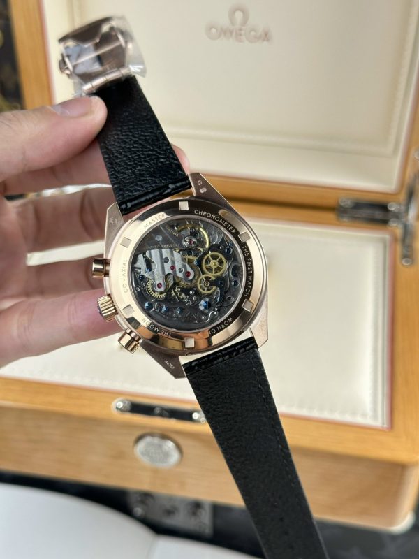 Omega SpeedMaster MoonWatch Replica Watch Black Dial RM Factory 44mm - Image 8