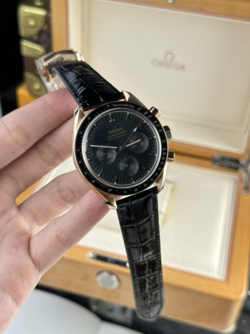 Omega SpeedMaster MoonWatch Replica Watch Black Dial RM Factory 44mm - Image 3