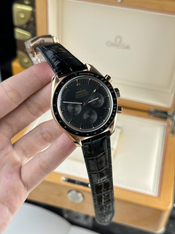 Omega SpeedMaster MoonWatch Replica Watch Black Dial RM Factory 44mm - Image 3