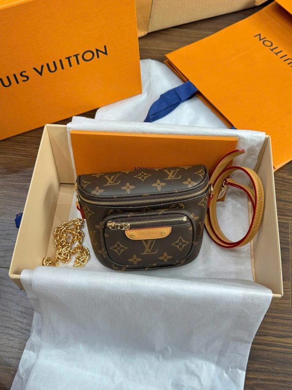 Louis Vuitton LV Mini Monogram Fanny Pack 17x12x9.5cm - Image 3
